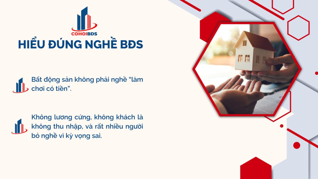 nguyên tắc tuyển dụng nghề bđs
