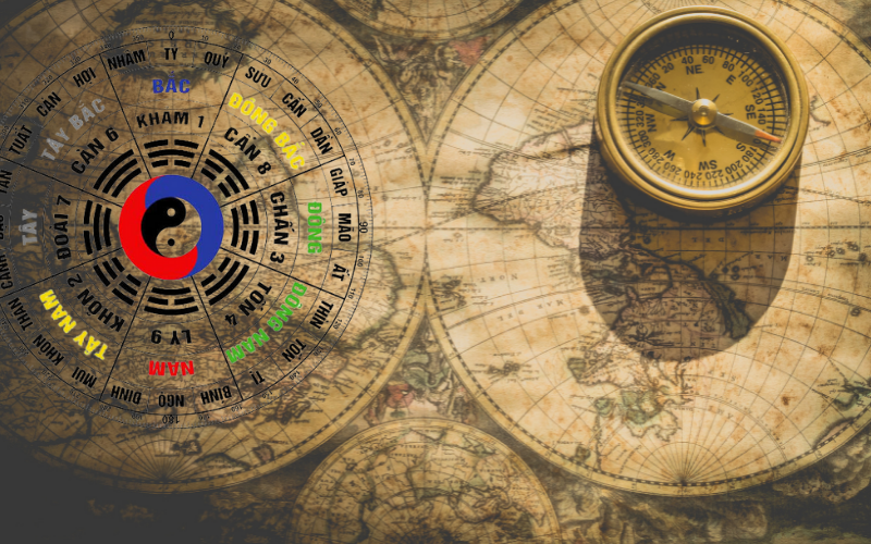 Đông Tứ Trạch gồm Đông, Nam, Bắc, Đông Nam