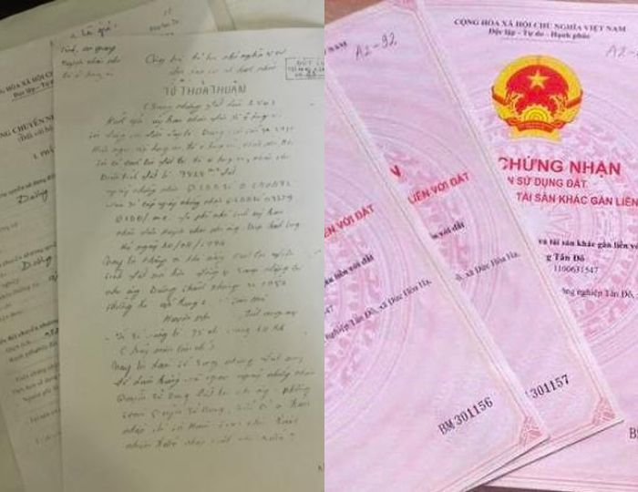 Rủi ro khi mua bán nhà giấy tờ viết tay