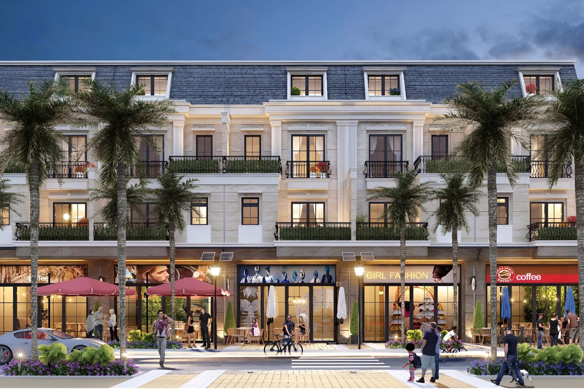 Shophouse có vị trí đẹp, thiết kế đa năng và dễ khai thác kinh doanh.